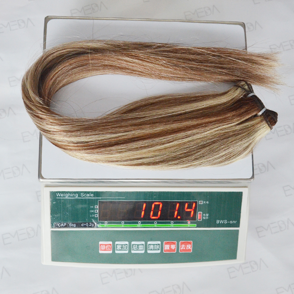 Qingdao EMEDA Piano Color 4/613 Raw Virgin a brazilian hair Extensions for African American European HN167